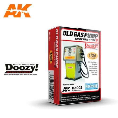 AK Interactive DZ002 OLD GAS PUMP SINGLE NOSE / TYPE B - műgyanta kiegészítő