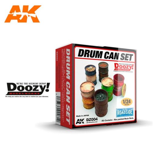 AK Interactive DZ004 DRUM CAN SET - műgyanta kiegészítő