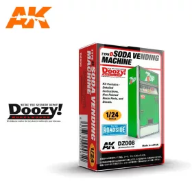   AK Interactive DZ008 SODA VENDING MACHINE / TYPE D - műgyanta kiegészítő