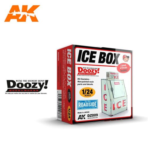 AK Interactive DZ009 ICE BOX - műgyanta kiegészítő