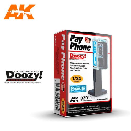 AK Interactive DZ011 PAY PHONE - műgyanta kiegészítő