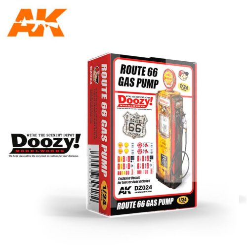 AK Interactive DZ024 ROUTE 66 GAS PUMP - műgyanta kiegészítő