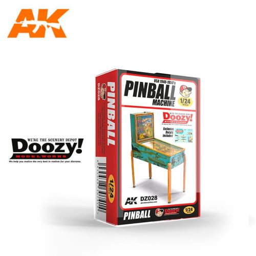 AK Interactive DZ028 USA 1940-1950's PINBALL MACHINE - műgyanta kiegészítő