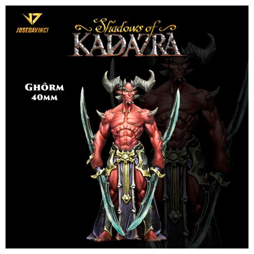 AK Interactive KJD001 Shadows Of Kadazra - Ghôrm 40mm figura makett