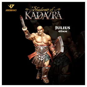   AK Interactive KJD002 Shadows Of Kadazra - Julius 40mm figura makett