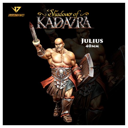 AK Interactive KJD002 Shadows Of Kadazra - Julius 40mm figura makett