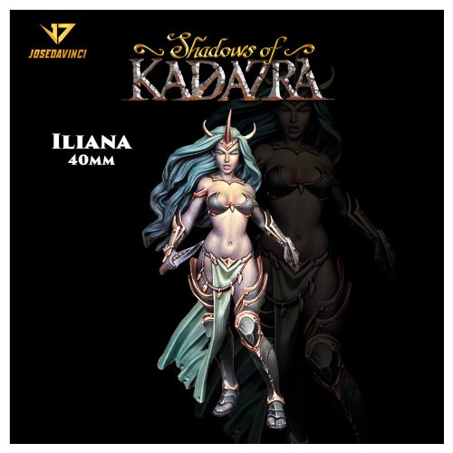 AK Interactive KJD005 Shadows Of Kadazra - Iliana 40mm figura makett