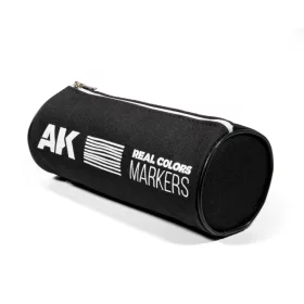   AK Interactive MCHD011 RC MARKERS ZIP-UP CASE - Zipzáras festékfilc tartó
