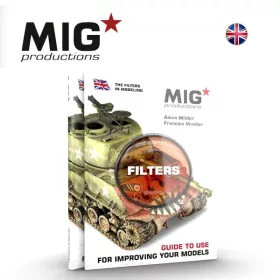   AK Interactive MP1000 The Filters in modelling (Basics vol.1), EN - kiadvány makettezéshez