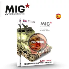   AK Interactive MP1001 The Filters in modelling (Basics vol.1), ESPANOL - kiadvány makettezéshez