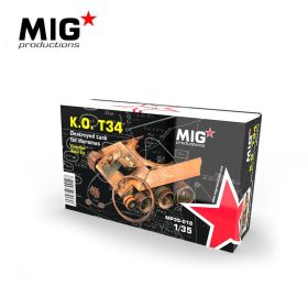   AK Interactive MP35-018 K.O. T-34 Destroyed T-34 Tank 1/35 dioráma kiegészítő