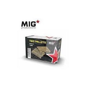   AK Interactive MP35-267 TWO PALLETS 1/35 - dioráma kiegészítők