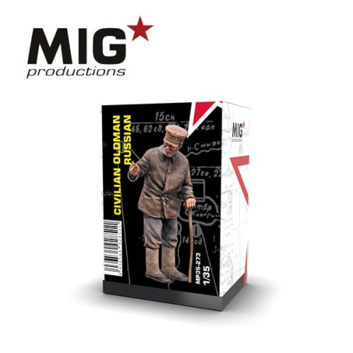 AK Interactive MP35-273 CIVILIAN OLD MAN RUSSIAN 1/35 figura makett