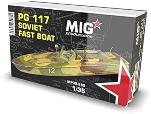 AK Interactive MP35-282 PG 117 SOVIET FAST BOAT 1/35 hajó makett