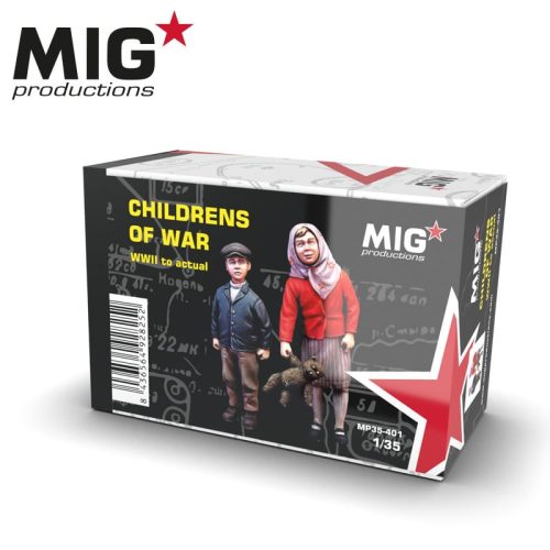 AK Interactive MP35-401 CHILDRENs OF WAR 1/35 figura makett