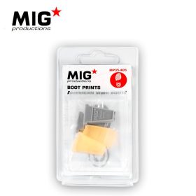   AK Interactive MP35-405 BOOT PRINTS  American WWII Boots - katonai cipőtalpnyom 1/35