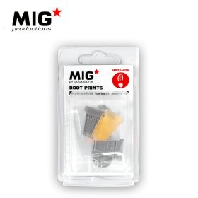   AK Interactive MP35-406 BOOT PRINTS Russian WWII Boots - katonai cipőtalpnyom 1/35