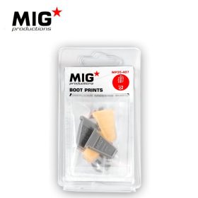   AK Interactive MP35-407 BOOT PRINTS American Modern Boots - modern katonai cipőtalpnyom 1/35
