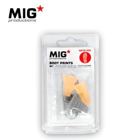   AK Interactive MP35-409 BOOT PRINTS 80's Civilian Casual Sneakers - civil cipőtalpnyom 1/35