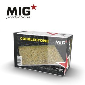   AK Interactive MP72-085 COBBLESTONE 1/72 Kockakő burkolat - dioráma kiegészítő