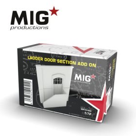   AK Interactive MP72-402 LADDER DOOR SECTION ADD ON 1/72 dioráma kiegészítő