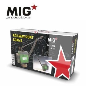   AK Interactive MP72-413 RAILWAY/PORT CRANE 1/72 dioráma kiegészítő