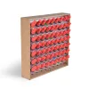 AK Interactive AKORG18 MODULAR ORGANIZER 17-18ml Bottles, Capacity for 63 Bottles - Festéktartó állvány