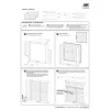 AK Interactive AKORG18 MODULAR ORGANIZER 17-18ml Bottles, Capacity for 63 Bottles - Festéktartó állvány