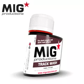   AK Interactive P280 Track Wash 75ml - Sötét rozsda bemosó lánctalpakhoz