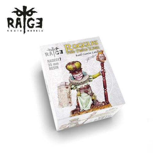 AK Interactive RAGE017 Roggus, the Fake King (35mm) figura makett - 35 mm