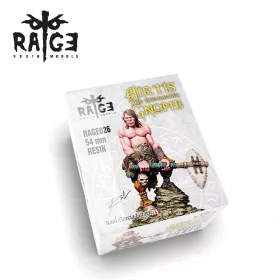   AK Interactive RAGE026 Airtis, The barbarian gnome (54mm scale) figura makett - 54 mm