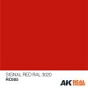 AK Interactive RC005 Signal Red 10 ml - Akril lakk bázisú makett festék