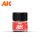 AK Interactive RC006 Red 10 ml - Akril lakk bázisú makett festék