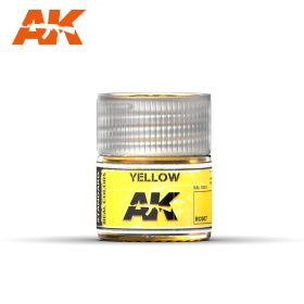   AK Interactive RC007 Yellow 10 ml - Akril lakk bázisú makett festék