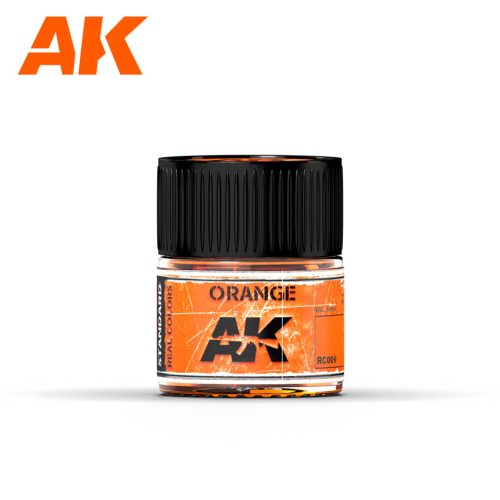 AK Interactive RC009 Orange 10 ml - Akril lakk bázisú makett festék