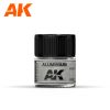 AK Interactive RC020 Aluminium 10 ml - Akril lakk bázisú makett festék