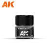 AK Interactive RC022 Rubber Black 10 ml - Akril lakk bázisú makett festék