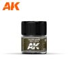 AK Interactive RC023 Olive Drab Nº9/Nº22 10 ml - Akril lakk bázisú makett festék