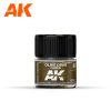 AK Interactive RC024 Olive Drab Faded 10 ml - Akril lakk bázisú makett festék