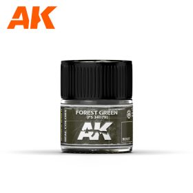   AK Interactive RC027 Forest Green FS 34079 10 ml - Akril lakk bázisú makett festék