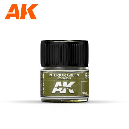 AK Interactive RC028 Light Green FS 34151 10 ml - Akril lakk bázisú makett festék