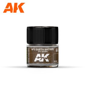   AK Interactive RC029 Nº5 Earth Brown FS 30099 10 ml - Akril lakk bázisú makett festék