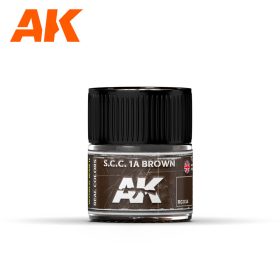   AK Interactive RC034 S.C.C. 1A Brown 10 ml - Akril lakk bázisú makett festék