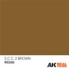 AK Interactive RC035 S.C.C. 2 Brown 10 ml - Akril lakk bázisú makett festék