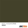 AK Interactive RC037 S.C.C. 15 Olive Drab 10 ml - Akril lakk bázisú makett festék