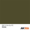 AK Interactive RC039 BSC Nº34 Slate 10 ml - Akril lakk bázisú makett festék