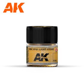   AK Interactive RC040 BSC Nº61 Light Stone 10 ml - Akril lakk bázisú makett festék