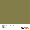 AK Interactive RC044 British Light Mud 10 ml - Akril lakk bázisú makett festék