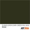 AK Interactive RC050 Dunkelgrün-Dark Green RAL 6009 10 ml - Akril lakk bázisú makett festék