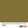 AK Interactive RC053 Graugrün-Gray Green RAL 7008 10 ml - Akril lakk bázisú makett festék